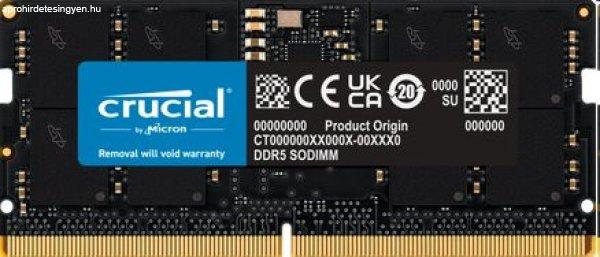 Crucial 16GB DDR5-4800 SODIMM CL40