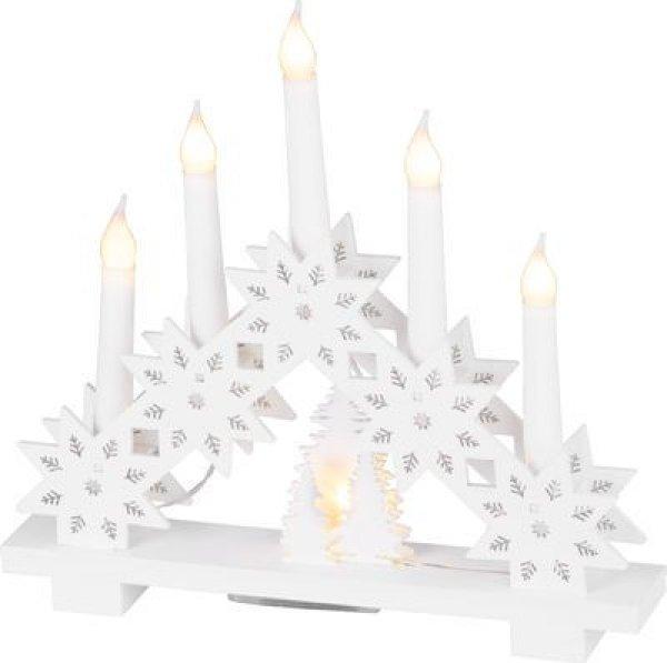 Lamp MagicHome Christmas, 6x LED Hot White, 2xAA, belső, 32x5x30,5 cm
