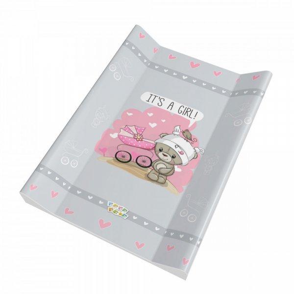 Babastar merev pelenkázó lap 50*70 cm - It's a girl ! maci babakocsi
szürke 