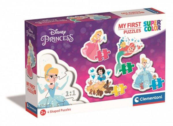 Clementoni Disney Princess 4 az 1-ben puzzle szett