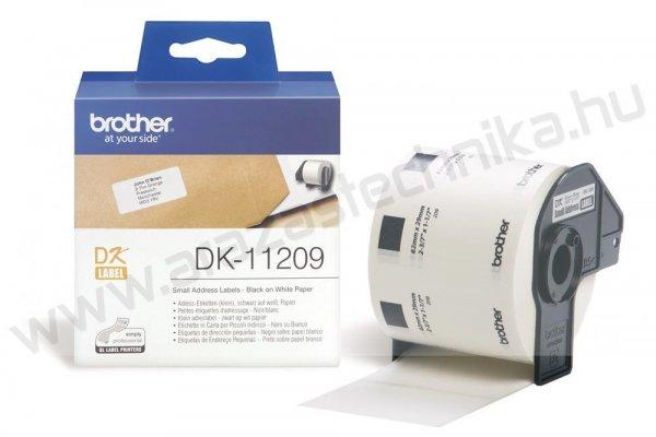 Brother DK-11209 öntapadó címke 62x29mm