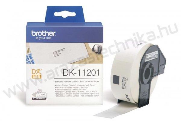 Brother DK-11201 öntapadó címke 29x90mm