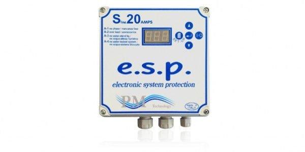 PM Tline 20 TRI Fázis és motorvédelem 3 fázisú szivattyúkhoz 7,5KW-ig