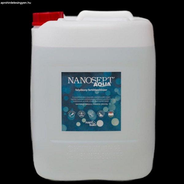 Fertőtlenítőszer 5 liter Nanosept aqua