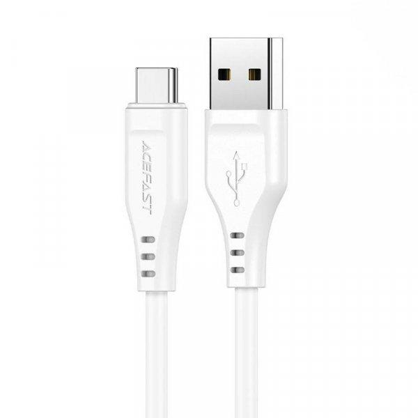 Acefast C3-04 USB-USB-C kábel (fehér)