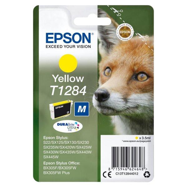 Epson T1284 tintapatron yellow ORIGINAL 