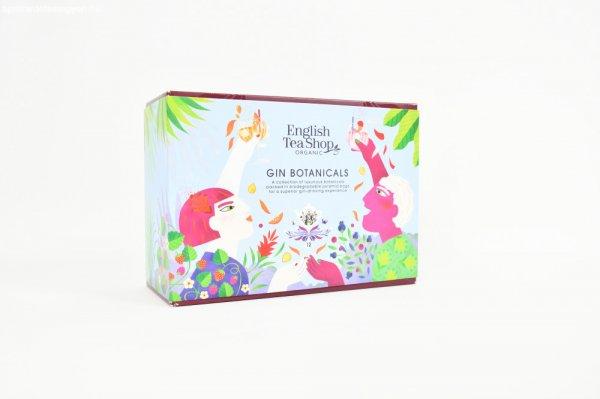 English Tea Shop 12 bio gin fűszer teaválogatás gin partyhoz selyempiramis 24
g