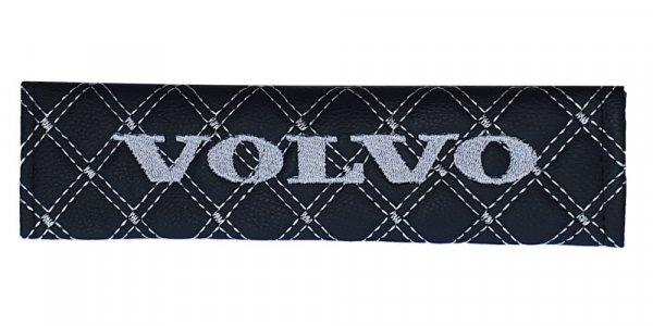Volvo biztonsági öv párna fekete steppelt