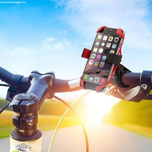 Kerékpárra és motorra szerelhető telefontartó