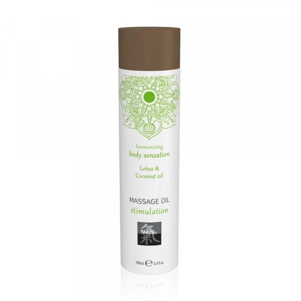Massage oil stimulation - Lotus & Coconut oil 100ml