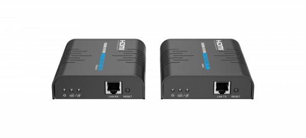 Egyéb - Lenkeng HDMI+USB → LAN extender