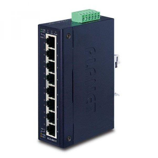 Planet - Planet IGS-801T IP30 Industrial switch