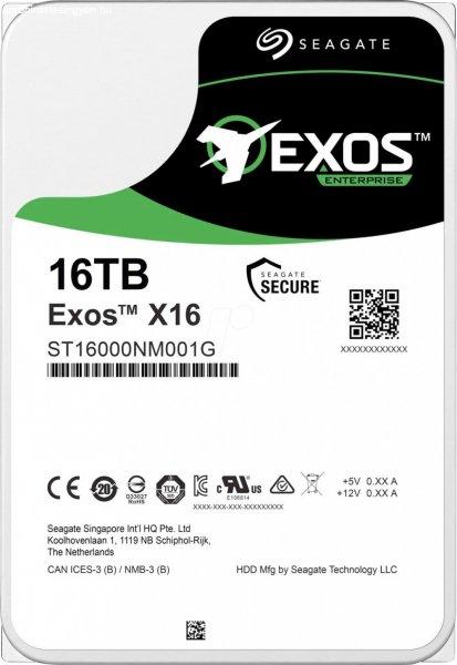 Seagate - Seagate EXOS ST16000NM001G 16TB HDD 3,5"