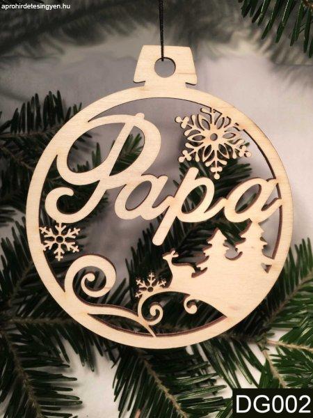Karácsonyfa dísz, Papa