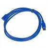 Akyga AK-USB-10 USB 3.0 A / USB A 1,8m Extension cable Blue