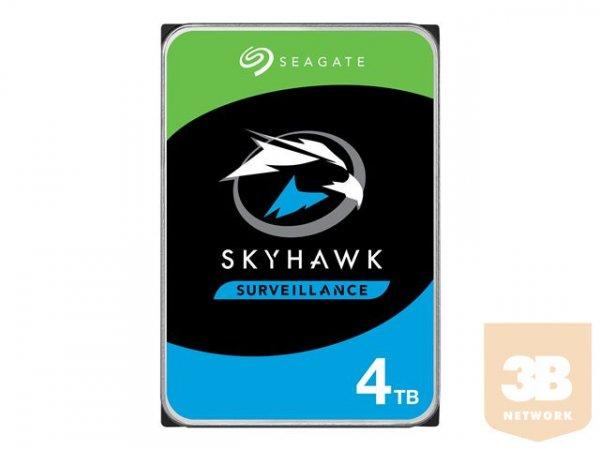 SEAGATE Surv Skyhawk 4TB HDD CMR 5400rpm SATA serial ATA 6Gb/s 256MB cache
3.5inch 24x7 workloads BLK
