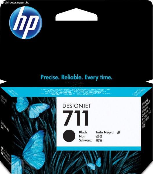 HP CZ129A HP711 Eredeti Fekete Plotter Tintapatron