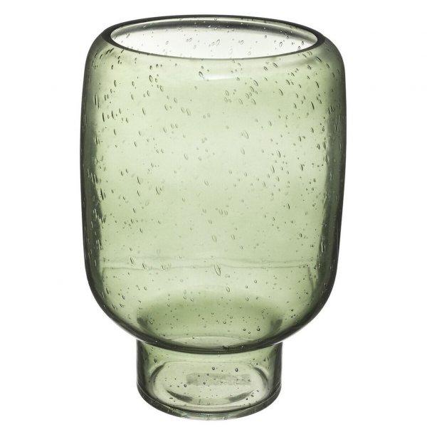 Váza, zöld, 24,5cm - JANTAR - Butopêa