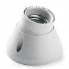 Manyag talpas foglalat E27 / porceln bettes, forgathat k