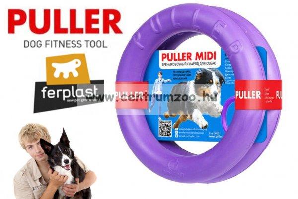 Ferplast Puller Midi - Dog Toy kutya játék húzogató és dobó karika 19x6,4
cm 2db (86782099)