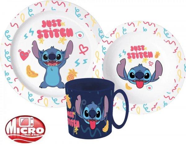 Disney Lilo és Stitch micro gyerek étkészlet