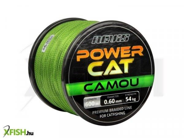 Nevis Powercat Harcsázó Fonott Zsinór 600m 0.50mm 47.5Kg