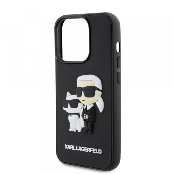 Karl Lagerfeld 3D Rubber Karl and Choupette Apple iPhone 13 Pro (6.1)
hátlapvédő tok fekete (KLHCP14XSNCHBCK)