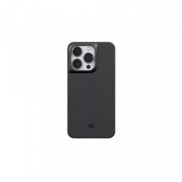 Pitaka MagEZ PRO 3 tok Black / Grey Twill 1500D Apple iPhone 14 Pro Max
készülékhez - MagSafe rögzítéssel