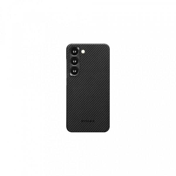 Pitaka MagEZ Case 3 Black / Grey Twill Samsung S23 készülékhez - MagSafe
rögzítéssel