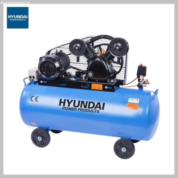 Hyundai HYD-200L/V2 Olajos kompresszor, 380V/4000W, 10  bar HYD-200L/V2
