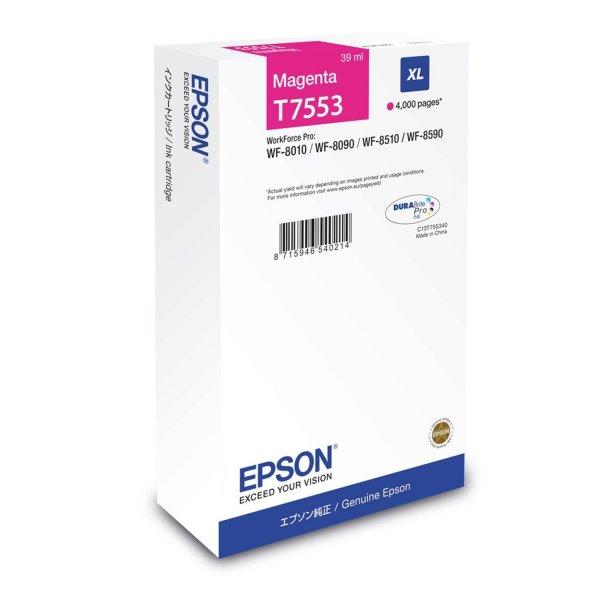 Epson T7553 tintapatron magenta ORIGINAL 