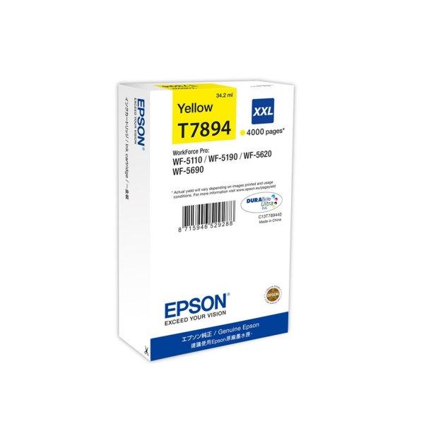 Epson T7894 tintapatron yellow ORIGINAL 