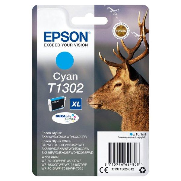 Epson T1302 tintapatron cyan ORIGINAL 