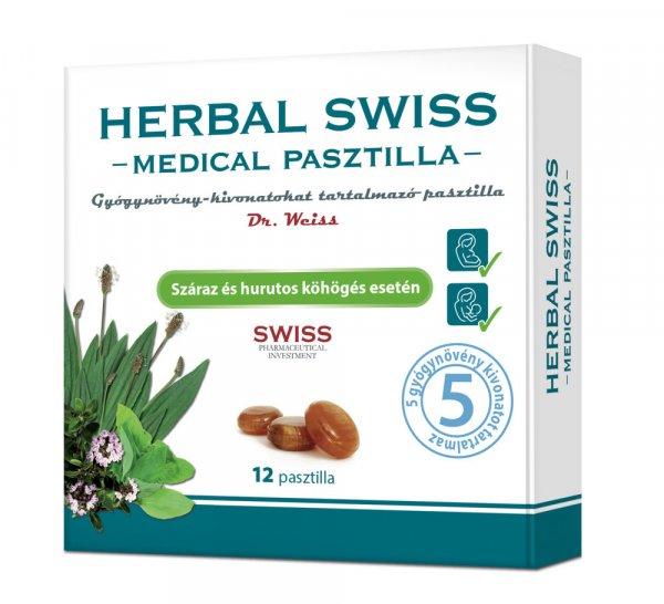 Herbal Swiss Medical Pasztilla 12X