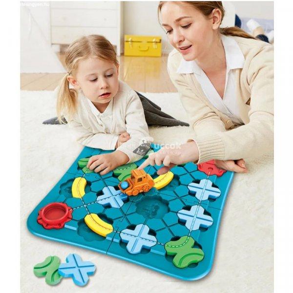 Montessori logikai útépítő játék