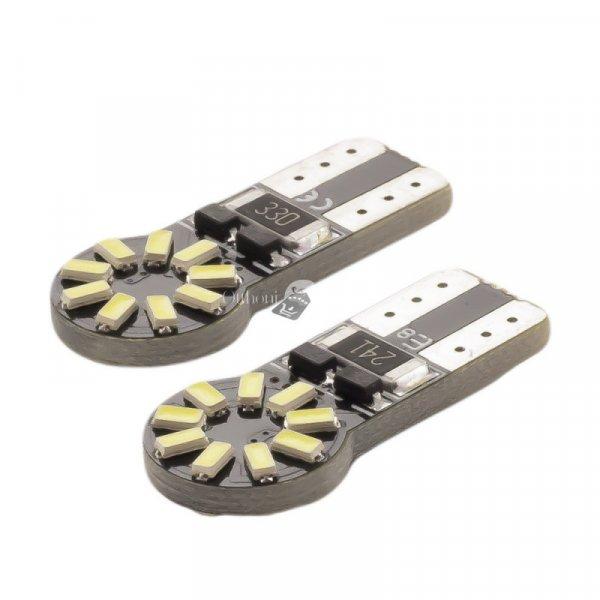 Carguard Autós LED - CAN126 - T10 (W5W) - 180 lm - can-bus - SMD 3W - 2 db /
bliszter