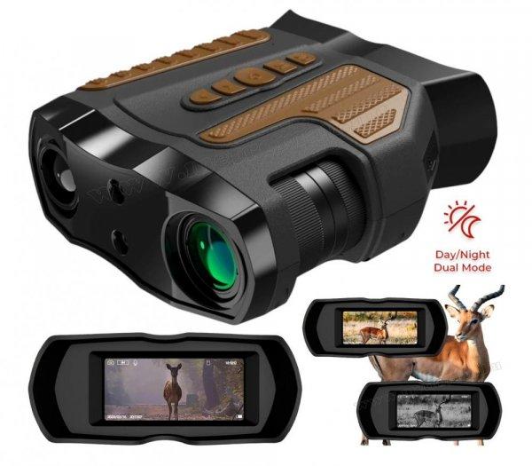 Éjjellátó távcső Infra vadász távcső és SD kártyás kamera 10x Optikai
Zoom PNI Hunting BH800-IR-8MP