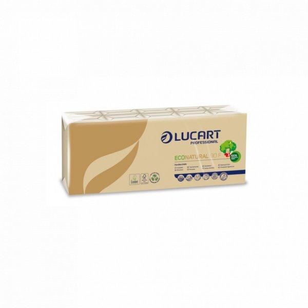 Papírzsebkendő 4 rétegű havanna barna 9 lap/cs 10 cs/csomag EcoNatural 90 F
Lucart_843166J
