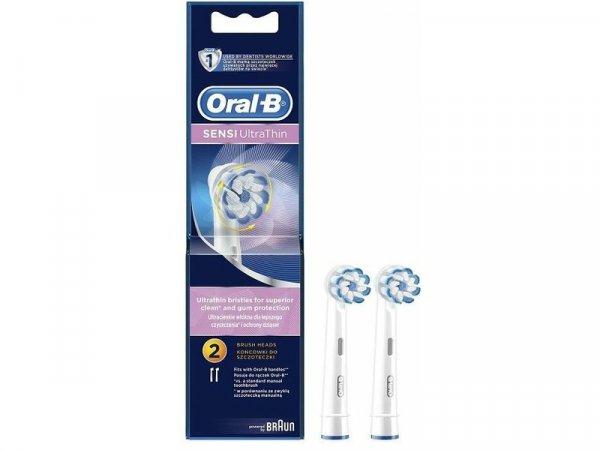 ORAL-B EB-60 SENSITIVE ULTRA THIN elektromos fogkefe pótfej 2db EREDETI