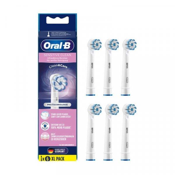 ORAL-B EB-60 SENSITIVE ULTRA THIN elektromos fogkefe pótfej 6db EREDETI