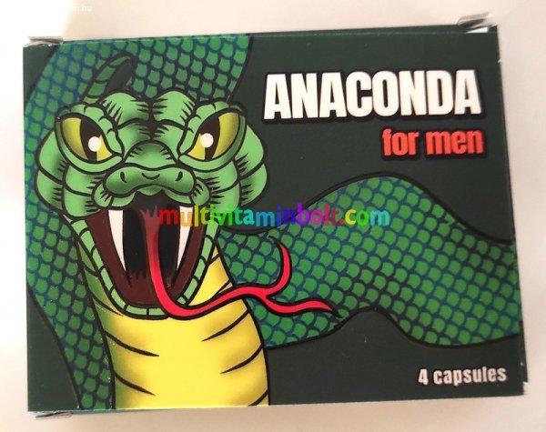 Anaconda for Men 4 db kapszula, Férfiaknak