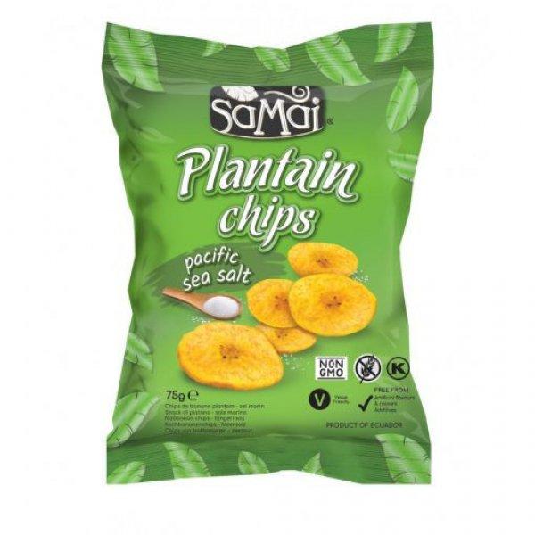 Samai plantain főzőbanán chips tengeri sós 75 g