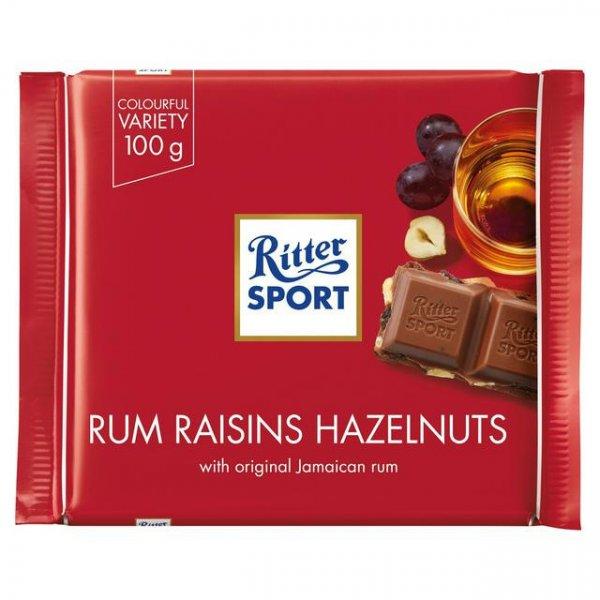 Ritter Sport rum-mazs.-mogy. 100g