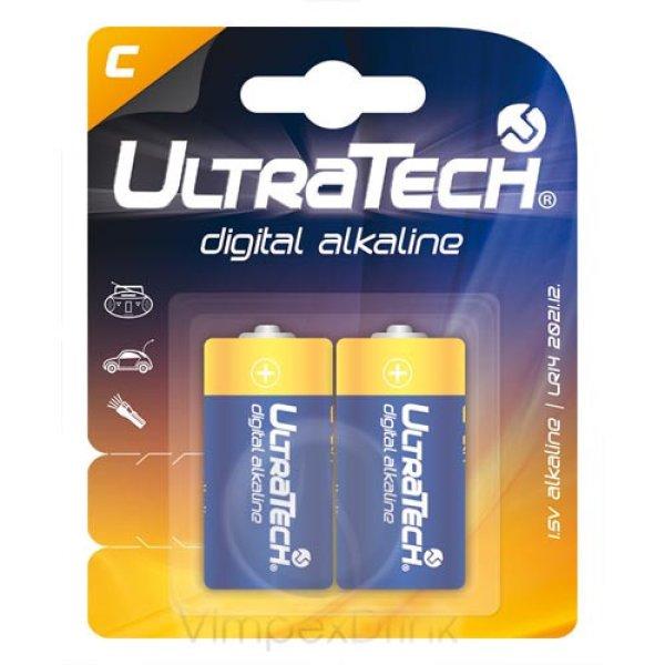 ULTRATECH Digital LR14 C B2 Alkál baby elem