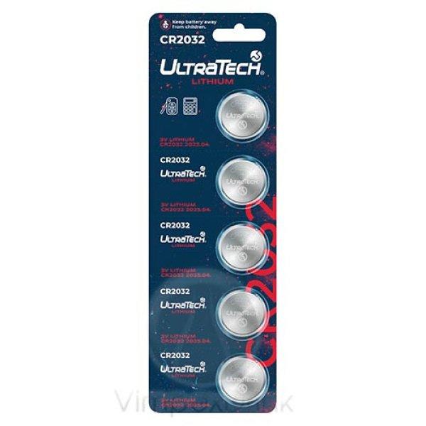 ULTRATECH Lithium CR 2032 B5 elem