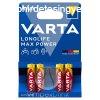 VARTA LR03 AAA Longlife Max Power B4