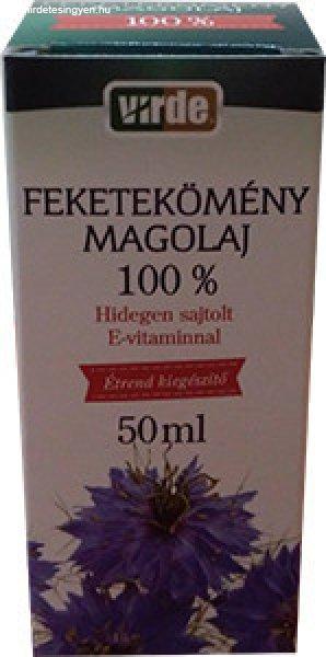 Virde feketekömény magolaj e-vitaminnal 100% 50 ml