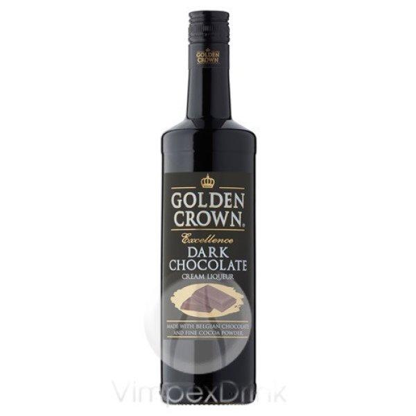 EUR Golden Crown Dark Chocolate likőr 0,7l 17%