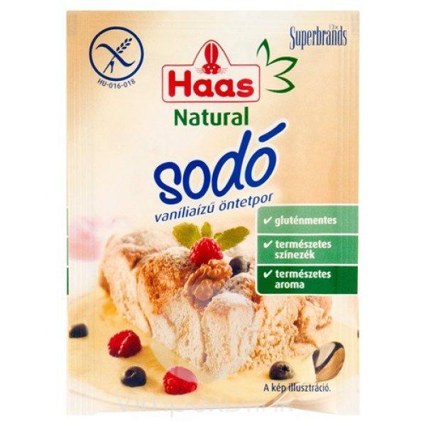 Haas Natural Vaníliaízű sodó 15g /50/