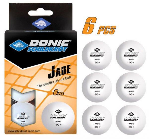 Donic Jade Poly 40+ ping-pong labda, 6 db